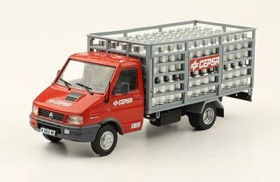 IXO MW08 1/43 Scale Pegaso Daily 1994 Cepsa Gas Bottles Red/Grey