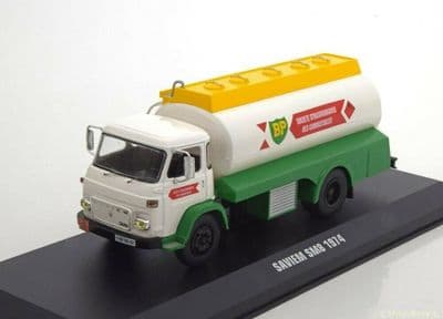 IXO TRU016 1/43 SCALE 1974 SAVIEM SM8 FUEL TANKER, BRITISH PETROLEUM BP