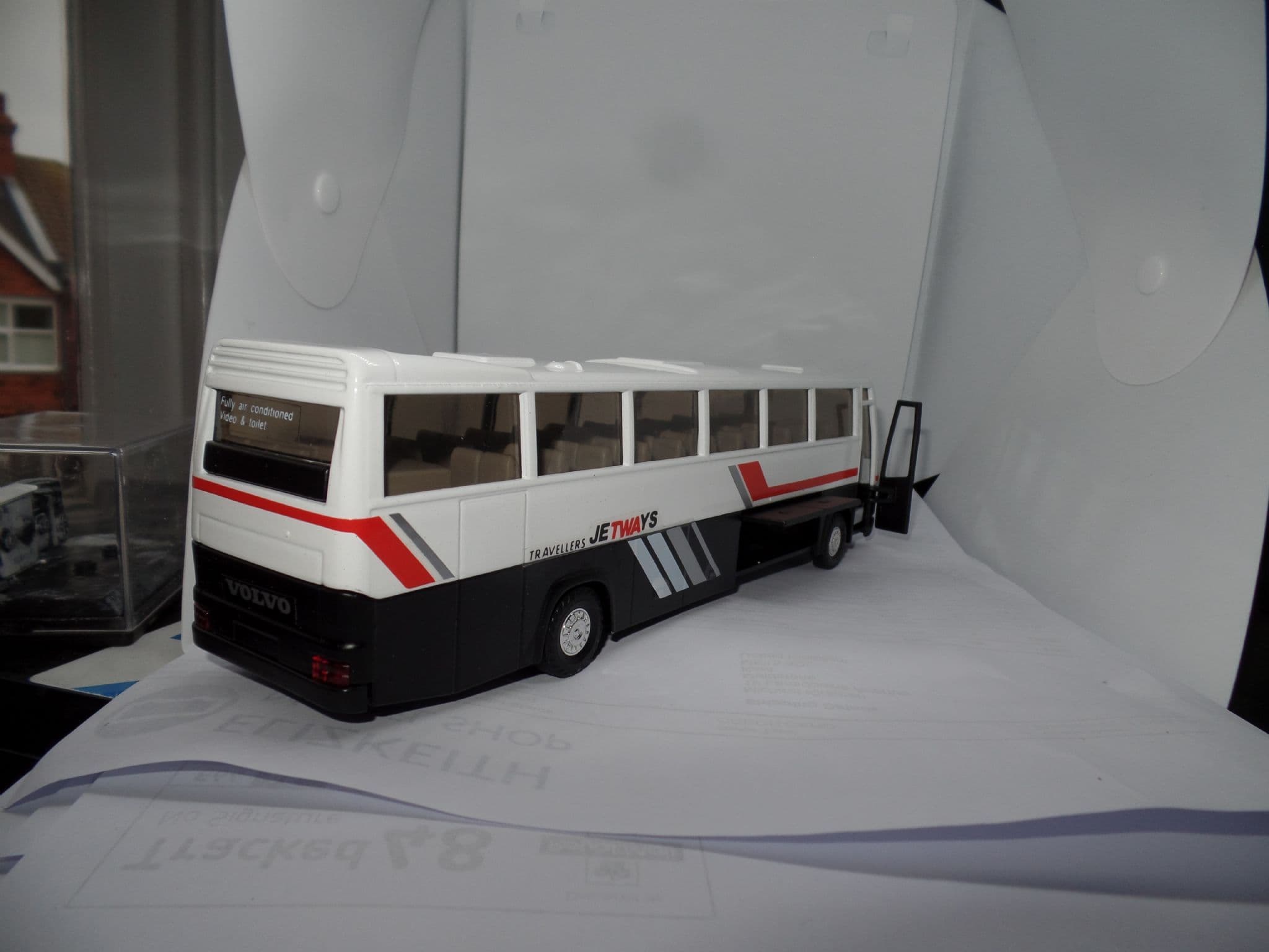 Modèle Réduit Bus Volvo Par Joal - Boîte D'origine - Occasion
