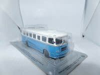 Kultowe Auta PRL JM18 1/72 Autobus SAN H-100A Bus  Coach Blue