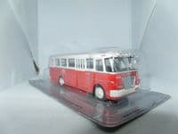 Kultowe Auta PRL JM35 1/72 Scale Ikarus 620 Red Coach Katowice