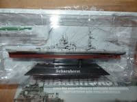 KZ02 Atlas DeAgostini 1/1250 Scale German Scharnhorst Battle Cruiser 1939 U-Boat
