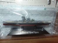 KZ03 Atlas DeAgostini 1/1250 Scale German Admiral Graf Spee Heavy Cruiser 1936
