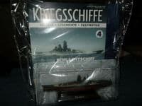 KZ04 Atlas DeAgostini 1/1250 Scale Japan Japanese Yamato Battleship 1941