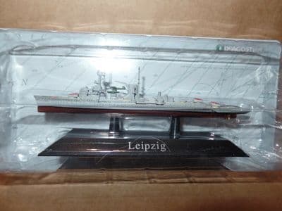 KZ07 Atlas DeAgostini 1/1250 Scale German Leipzig Light Cruiser 1929