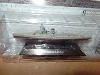 KZ09 Atlas DeAgostini 1/1250 Scale German Typschiff Deutschland Battleship 1928