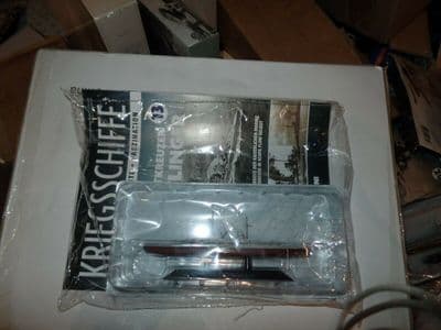 KZ13 Atlas DeAgostini 1/1250 Scale German Sms Derfflinger Battle Cruiser 1913