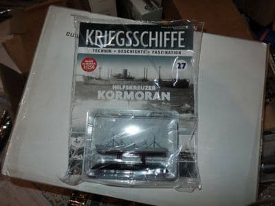 KZ27 Atlas DeAgostini 1/1250 Scale German Type Kormoran Auxiliary Cruiser 1939