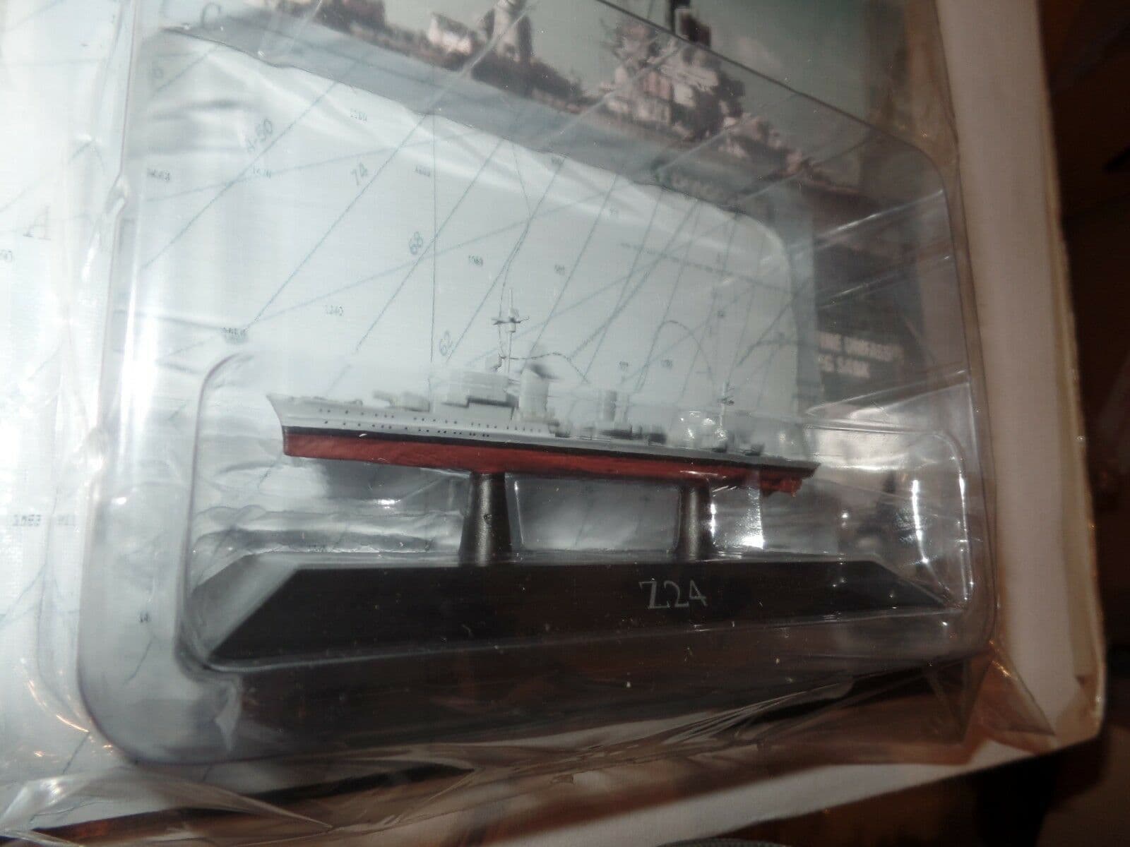 SCHIFFMODEL DEAGOSTINI Z24 Type 36A Typ 1936 A 1943 Destroyer 1/1 EUR 4