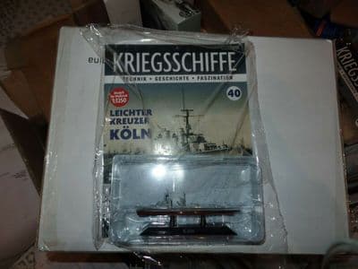 KZ40 Atlas DeAgostini 1/1250 Scale German Koln Light Cruiser, 1928