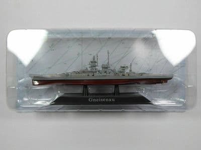KZ51 Atlas DeAgostini 1/1250 Scale German Gneisenau Battleship 1930