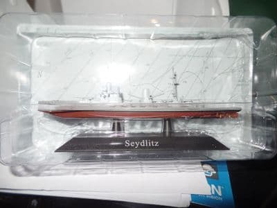 KZ52 Atlas DeAgostini 1/1250 Scale German SEYDLITZ Battle cruiser 1913