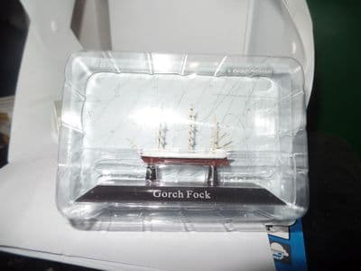 KZ53 Atlas DeAgostini 1/1250 Scale German GORCH FOCK II Sail Training ship 1958