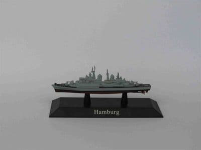 KZ63 Atlas DeAgostini 1/1250 Scale German Hamburg Class Destroyer 1960