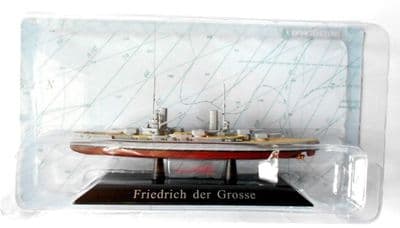 KZ99 Atlas DeAgostini 1/1250 Scale German FRIEDRICH DER GROSSE