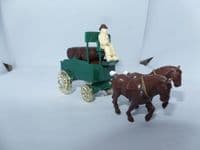 LLEDO DAYS GONE  PROMOTIONAL DG031 Horse Drawn Brewers Dray Green for your Code 3