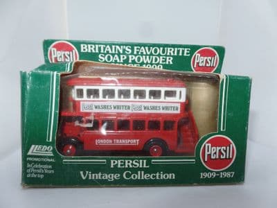 Lledo DG015 AEC Regent Bus London Transport Persil Washing Powder