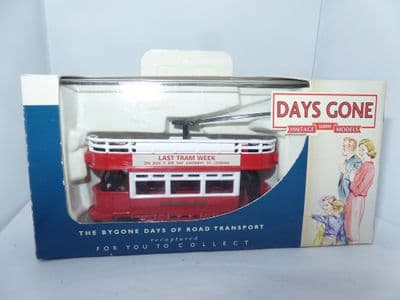 Lledo DG109005 Dick Kerr Tram London Transport Last Tram Week City & Southwark