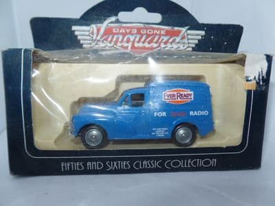 Lledo DG69 DG069000  69000 1960 Green Morris Minor Van Ever  Ready Batteries