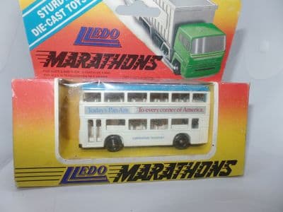 Lledo Marathons M1 Bus Coach Leyland Titan Pan Am Corporation Transport