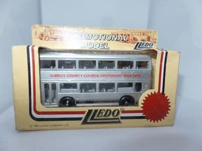 Lledo Marathons M1 Bus Coach Leyland Titan Surrey County Council Reigate