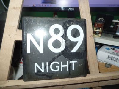 London Transport Bus E Plate N89 Night Uxbridge Southall London Bridge