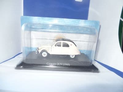 LX87 1/43 SCALE Citroen 2Cv White 1962 Argentina