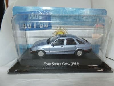 LX99 1/43 SCALE 1984 FORD SIERRA GHIA IN LIGHT BLUE Anos NEW IN BLISTER PACK