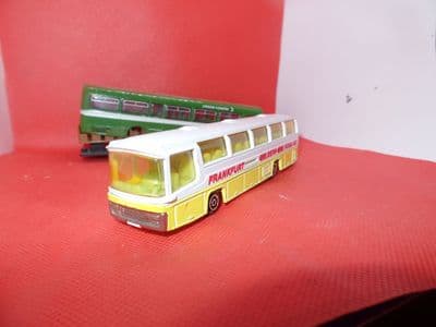 Majorette 373 1/87 HO Scale Neoplan Coach Frankfurt Bern Roma
