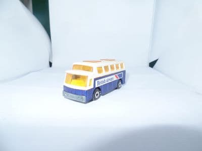Matchbox 65 Airport Bus Coach British Airways Airline UB