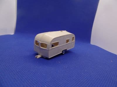Matchbox Lesney Like Plastic Caravan White UB
