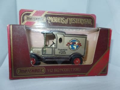 Matchbox Models of Yesteryear Y12 Y-12 1912 Ford Model T Van Motor 100 Silverstone