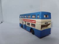 Matchbox Super Kings K15 Daimler Fleetline Code 3 Bus Blue & Cream Corporation Transport UB