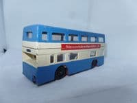 Matchbox Super Kings K15 Daimler Fleetline Code 3 Bus with Bell Blue & Cream UB