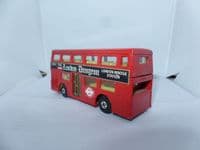 Matchbox SuperKings K15 Daimler Fleetline Bus London Transport 48 The London Dungeon MIB