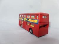 Matchbox SuperKings K15 Daimler Fleetline Bus London Transport  Tour Bus Westminster Abbey UB