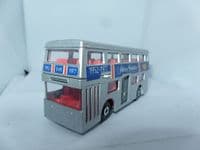 Matchbox SuperKings K15 Fleetline Bus Queen Elizabeth Silver Jubilee 1977 MIB