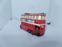 Matchbox Yesteryear Y10 1931 AEC Diddler Trolleybus London Transport 604 Hampton Court UB
