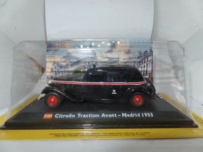 MJ24 1/43 SCALE 1955 Taxi of the world Citroen Traction Avant Madrid Spain