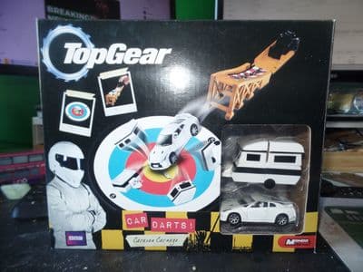Mondo Motors BBC Top Gear The Stig Power Series Car Darts Caravan Carnage