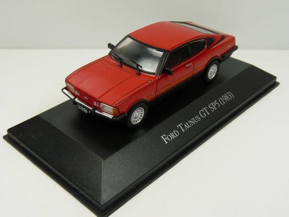 MQ08 1/43 SCALE Ford Taunus / Cortina Gt Sp5 1983 Red