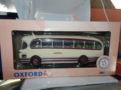 Oxford 43WFA001 WFA001 1/43 AEC Reliance Weymann Fanfare Bus Coach South Wales