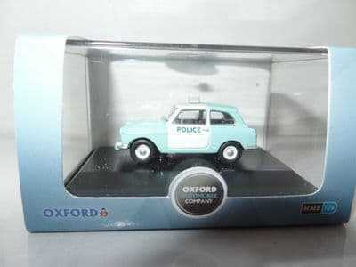 Oxford 76AA002 AA002 1/76 OO Scale Austin A40 West Midlands Police Panda Car