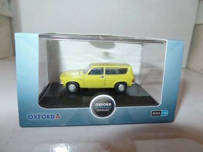 Oxford 76ALL001 ALL001 1/76  OO Scale BLMC Austin Allegro Estate Citron Yellow