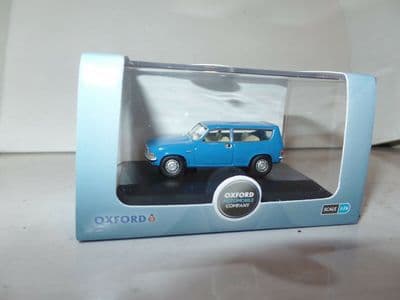 Oxford 76ALL004 ALL004 1/76 OO Scal BLMC Austin Allegro 1300 Estate Tahiti Blue