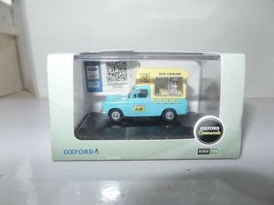 Oxford 76ANG003 ANG003 1/76 OO Scale Ford Anglia Walls Ice Cream High Top