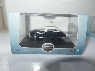 Oxford 76ATL003 ATL003 1/76 OO Scale Austin Atlantic Saloon Black Grey Gaydon Worn Box