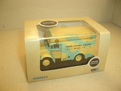 Oxford 76BD001 BD001 1/76 OO Scale Food Flying Squad Bedford OX 30cwt Van