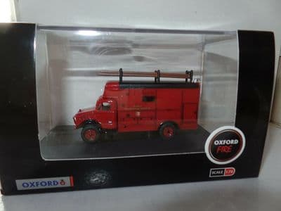 Oxford 76BD002 BD002 1/76 OO Scale Bedford OW 30cwt Luton Van Essex Fire Brigade