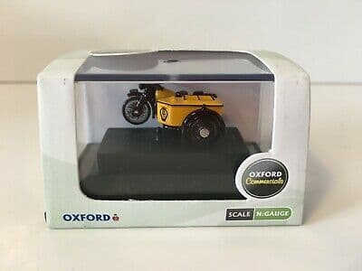 Oxford 76BSA001 BSA001 1/76 HO/OO BSA Motorcycle Motorbike & Sidecar  AA Automobile Assoc